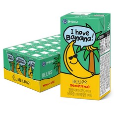 연세 바나나 우유, 연세우유 바나나 우유 190ml 24개, 190ml 연세우유 바나나 우유 190ml 24개, 190ml