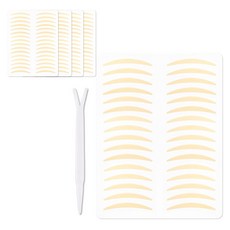 THEBOON 羽毛單面雙眼皮貼 C型 160入, Nude, 1個