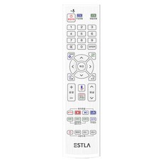 이스트라 25년형 NEW 올인원 TV 셋탑박스 사운드바 통합 리모컨, 1개, ESTLA Remote 1개, ESTLA Remote