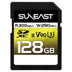 Ultimate Pro V90 UHS-II 300MB/s SD記憶卡, 128GB, 1個