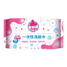 小麥購物 一次性洗臉巾 C297 78g 50抽, 珍珠紋, 6包