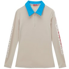 Gospheres 女款LOGO SLEEVE POLO衫 PW2FLT27