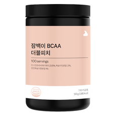 Jambaekee BCAA雙倍水蜜桃, 1個, 500g