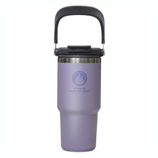 로티캠프 로텀 대용량 손잡이 스텐 보온 보냉 빨대 텀블러, 1개, 750ml, 라벤더