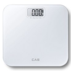 CAS 不使用電池數位體重計, H22, 白色, 1個