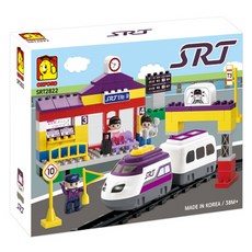 OXFORD TOY SRT火車積木 2822, 1個, 混色