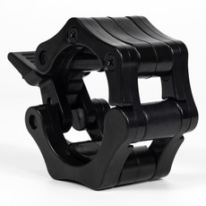 Luaz 基本型Lock Jaws杠鈴片夾, 黑色, 1個