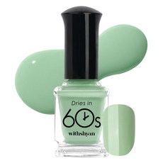 위드샨 60초 매니큐어, M164 빈티지민트, 9ml, 1개