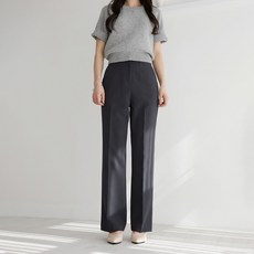 앤드스타일 여성용 스판 일자핏 슬랙스 264346 숏 드스타일 여성용 스판 일자핏 슬랙스 264346 숏