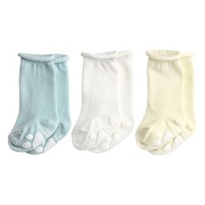 하이베이비키즈 신생아 롤링 니삭스 3종 왕자세트 이베이비키즈 유아용 롤링 곰발 논슬립 니삭스 3종 세트