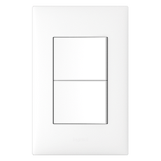 Legrand 羅格朗 Apella Simple 2格開關 白色, 1個