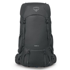OSPREY 男款大型後背包 50L Rook 50, 深炭 + 銀色襯裡