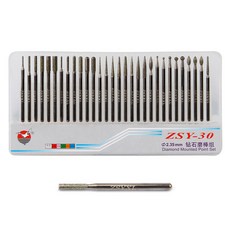 美甲鑽頭30種組 KN-A4160, 1組, 混色