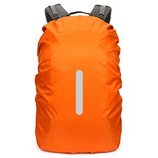 Ontree夜光反光後背包包防水套 20L, 1個, 橘色