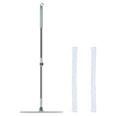 Oko多用途2段伸縮桿刮水器+伸縮桿+刮刀 50cm 2入組, 1組, 綠色