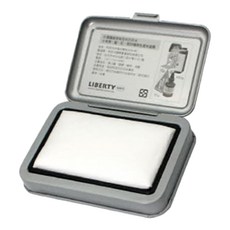 LIBERTY 利百代 LTP-S-C 自填式無色印台 小, 單一顏色, DIY創意印章, 手帳裝飾, 1個