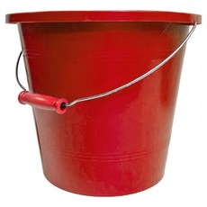 월드크린 다용도 바케스, 빨강, 18L