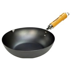 RIVER LIGHT 極鐵鍋 窒化鐵炒鍋 日本製 28cm，導熱快、不易生鏽，家庭必備, 1個