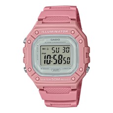 CASIO 卡西歐 手錶 W-218HC-4A, 粉紅色, 1支