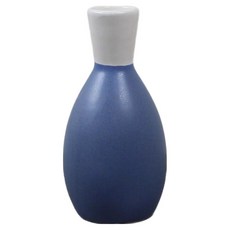 鹽酒陶瓷清酒瓶獨角杯酒瓶酒瓶findokuri藍色 280ml, 1個