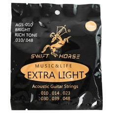 SWIFT HORSE 木吉他弦木吉他弦 6入, 1組