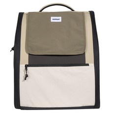 Hidream 寵生幾何 寵物旅行雙肩包, 尼龍材質, 36.5*28*43cm (容納8kg), 1.25kg, 栗子棕, 36.5 x 28 x 43cm, 1個