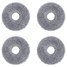ECOVACS 디봇 N30 프로 전용 회전형 물걸레, 4개, DWP040020
