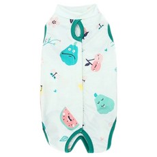 Coco studio 寵物中性服裝, 綠色, 1個