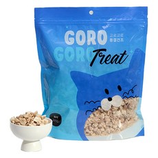 gorogoro 반려동물 동결건조 트릿 일반형 간식, 북어, 300g, 1개