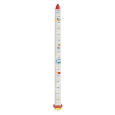 Elara身高貼紙身高計 180*13.8cm, 單品, 1個, 火箭