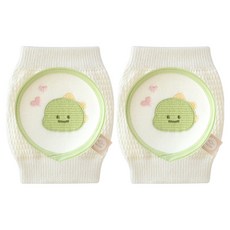 베이비앤아이 유아용 소프트 무릎 보호대 2p, 하트티노, 1개 하트티노, 1개