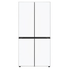 LG전자 [색상선택형] 디오스 오브제컬렉션 STEM 베이직 Fit 앤 Max 상냉장 하냉동 601L 4도어 양문형 냉장고 방문설치, M626GQQ052S