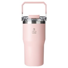 캐리보틀 듀얼플로우 탑핸들 텀블러, 핑크, 1개, 630ml 핑크, 1개, 630ml