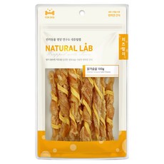 네츄럴랩 강아지 치즈말이 간식, 닭가슴살, 100g, 1개
