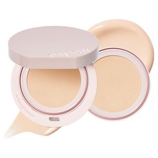 에스쁘아 비내추럴 쿠션 본품 14g + 리필 14g 세트, 01 바닐라, 1개