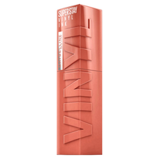 MAYBELLINE 媚比琳 超持久水光鎖吻唇釉-專櫃高級感 美拉德裸色, 105 微燻蜜柚, 1支, 4.2ml