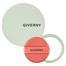 GIVERNY 密合遮瑕粉底 迷你便攜式容器, 綠色, 1個