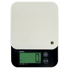 dretec 廚房電子秤, 黑色, KS-590, 5kg