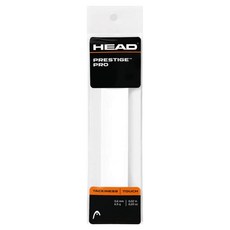 HEAD 海德 Prestige Pro單包網球拍握把, 白色, 1個