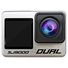 에이스원 4K 터치스크린 C타입 블랙박스 액션캠 SJ9000 DUAL, 실버