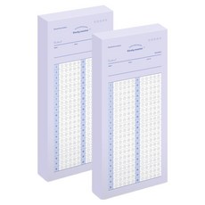 뮤니드 모의답안지 핸디 메모패드, 퍼플, 2개, 80개입