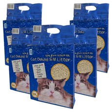 마마쇼 디럭스 가는입자 두부 고양이 모래, 10L, 5개, 오리지널 10L, 5개, 오리지널