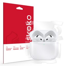 Skoko 亮面全機身保護貼組, AirPods 第四代