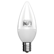장수램프 멜리빙 LED 전구 촛대구 투명 등기구 E17 5W, 주광색, 1개
