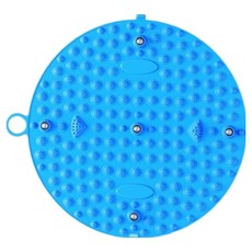 썸즈마인 마사지 발 지압 매트 37cm, 1개, 블루