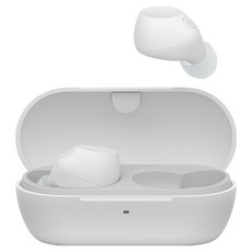 소니 노이즈캔슬링 블루투스 이어폰, WF-C710N, 화이트