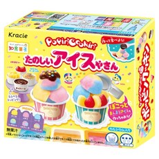 Kracie 葵緹亞 有趣的冰淇淋夾克製作組 26g, 1組, 托盤+湯匙+杯子+粉末