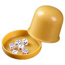 管家聚會骰子遊戲組, 1套, 淺褐色