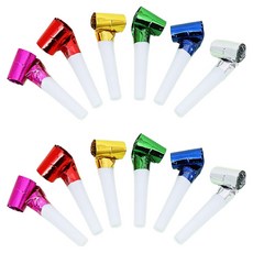 조이파티 블로우아웃 코끼리나팔 6종 세트, 레인보우, 2세트 레인보우, 2세트