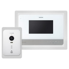 Kyung Dong Won Kyung Dong Na Bien視訊電話模擬對講機全組, SAP310(白色)